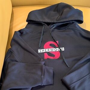 Sherwood Black Hoodie for Men